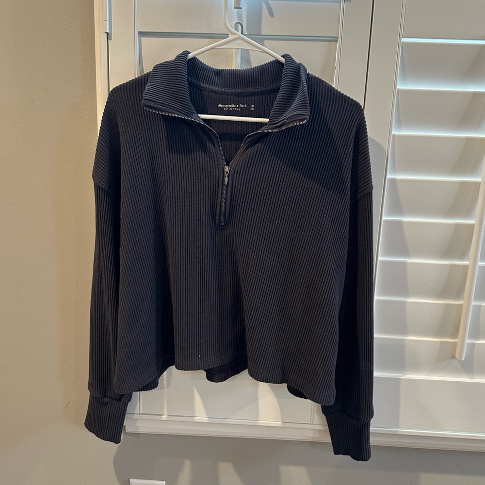 Quarter Zip Abercrombie Sweater